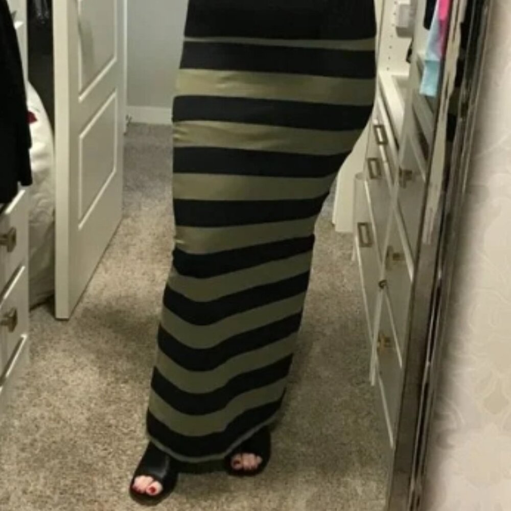 *AS IS* Convertible Skyline maxi skirt/dress